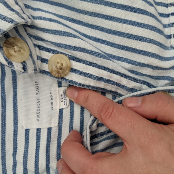Stripe button down - Picture 2 of 5